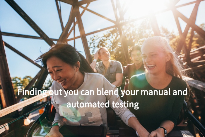 Blending Automated Manual Testing