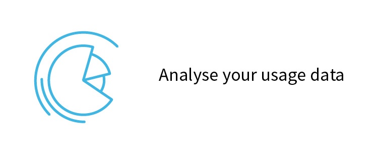 Analyse your usage data