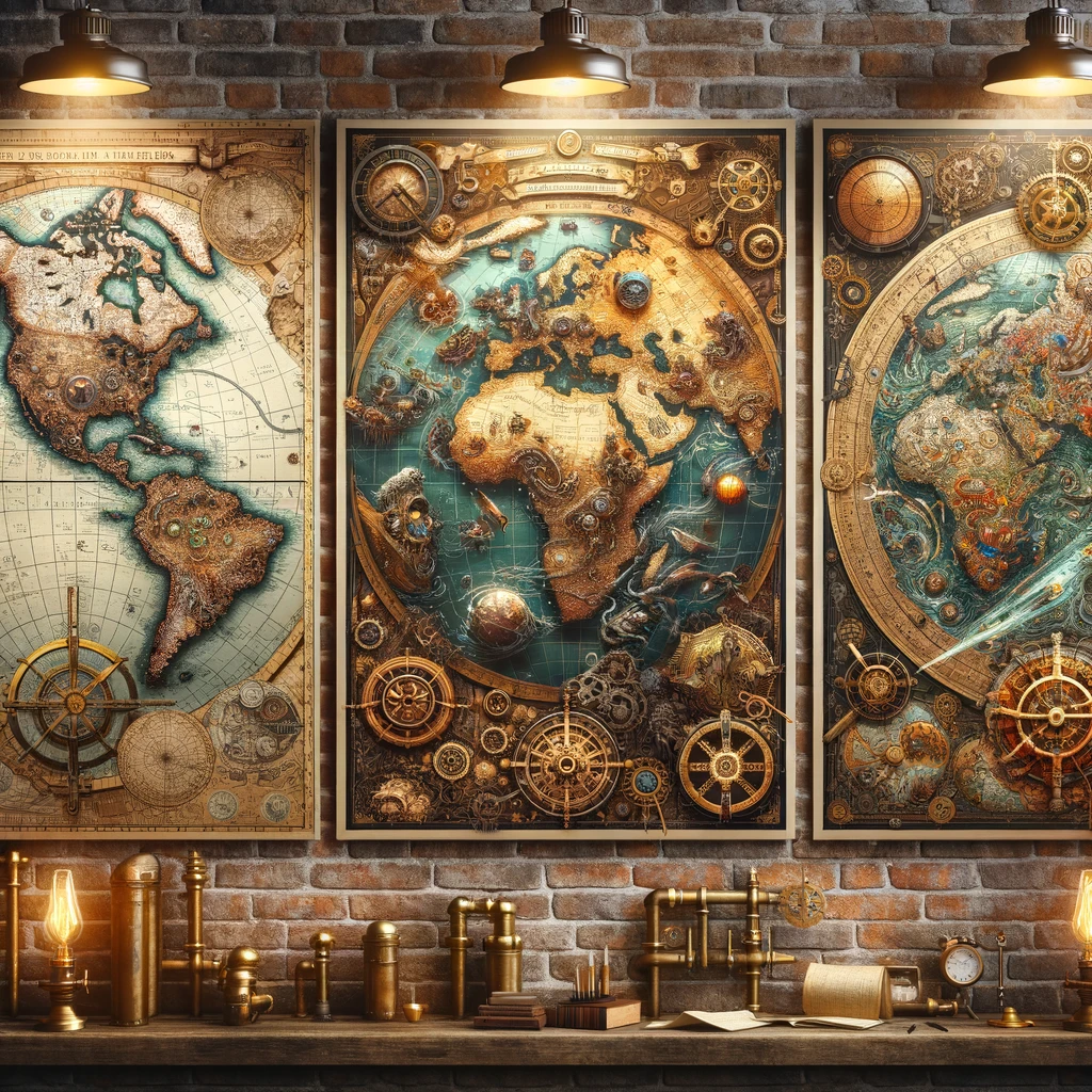 world maps